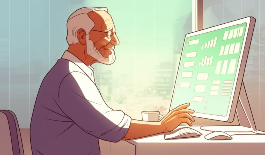 82-year-old, tech startup, entrepreneur, AI, inspiration, personal growth